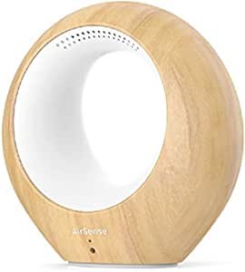 iBaby Airsense Smart Baby Audio Monitor, Temperature, Humidity & VOC Detector, Lightwood