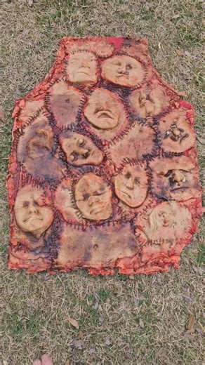 Skin aprons 350 #horror #fx #halloween #oddity #odditycollection #gein #leatherface #skin #cosplay | Dark Seed Creations