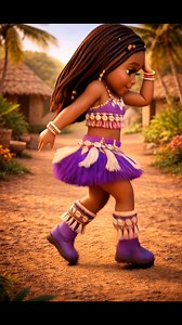 14M views · 422K reactions | Pure joy, culture, and movement ✨ This African toddler dance celebrates happiness, heritage, and playful rhythm in a beautiful village setting. Created for smiles, positivity, and family-friendly fun 懶 More joyful dances coming daily — follow African Joy AI  #AfricanDance #shortsreels #AshawoXHehehe | Quiet Village Cooking | Facebook