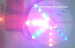 Rotating LED Chakra Circuit for God Idols – Homemade Circuit Projects