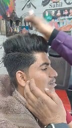 40K views · 838 reactions | fire Haircut For Men | Sahil Barber Shop | Facebook