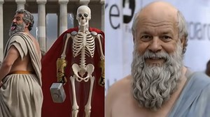 What's With All The 'Socrates' Ragebait Memes On TikTok? The 'What If' AI Skeleton Videos Explained