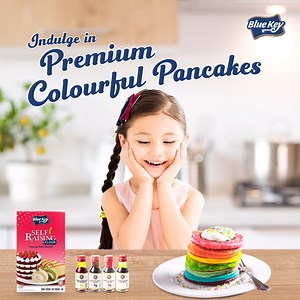 4.6K views · 44 reactions | Transform your ordinary breakfast into a delightful canvas of flavors & colors with Blue Key Self-Raising Flour & Star Brand – the secret behind these captivating and delicious pancake masterpieces you'll ever create! Awaken your inner pancake Picasso and let the creativity flow  | Blue Key Flour | Facebook