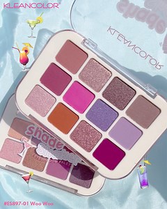 Get ready to shake it up and sparkle!✨🌟 KleanColor Shade Shaker eyeshadow & pressed pigment palette comes with 12 bold and subtle shades that will shake up your social life. - #KleanColor #shadeshaker #eyes #shadow #eyeshadow #pressedpigment #makeup #cosmetics #beauty - https://www.kleancolor.com/products/shade-shaker-pressed-pigment-palette | KleanColor