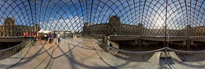 Louvre Pyramid 360 Panorama | 360Cities