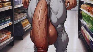 Sex with a stranger inside the supermarket - Audio Visual Cartoon