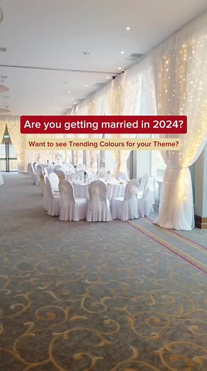 Wedding theme colours trend over time and we see a range of colours here with different couples having different tastes. From our research trending colour themes in 2024 include: 👰Forest and Sage Green 💚 🥂 Lilac and shades of hot Pink 💕 💍Navy and Dusty Blue 💙 What are your colour choices for 2024 if you are getting married? #bridesofireland #brideandgroom2024 #weddingcouple #weddingreception #weddingvenues #weddingvenuehunting #weddingstruggles #weddingproblems #cantdecide | Inishowen Gate