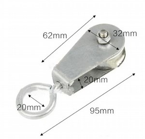 [Hot Item] Wire Steel Festoon System - Middle Trolley for Round Cable