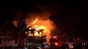 Overnight Fire Destroys Schenectady Home