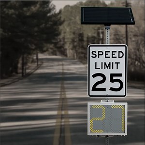 [Hot Item] Digital Speed Radar Sign with Solar Power for Traffic Control