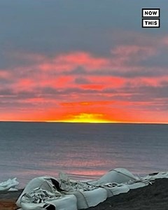 74K views · 796 reactions | The city of Utqiaġvik, Alaska—the northernmost town in the United States—recently experienced its first sunset, after 83 days straight of sunlight this summer. At approx 71.3° N latitude, Utqiaġvik is located about 320 miles north of the Arctic Circle. | NowThis | Facebook