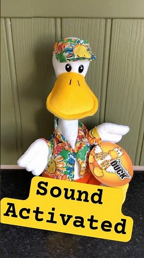 Sound Activated Dancing Musical Vibrating Novelty Duck Toy
