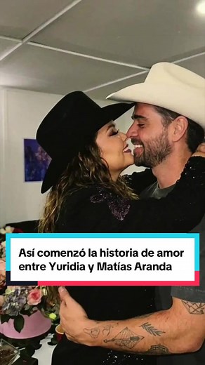 Así comenzó la historia de amor entre Yuridia y Matías Aranda