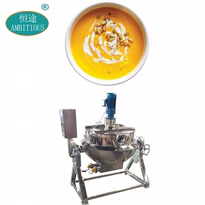 [Hot Item] Jacketed Pots Shandong 500L Jacket Kettle Cooking Pot Machine