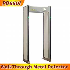 [Hot Item] Secugate 650I Marco de Puerta Portátil Detector de Metales Detector de Metales de Pasillo Seguridad en Aeropuertos Detector de Metales