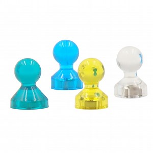 [Hot Item] Customized Size Colorful Neodymium NdFeB Magnetic Fridge Push Pin Magnets