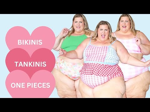Plus Size Swimwear Try-On Haul: Bikinis, Tankinis, and One Pieces in Fun Prints