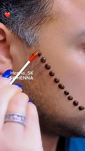 54K views · 203 reactions | M#beard men’s art #henna #beard #fun ❤️ | SK Henna | Facebook