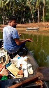 കട്ടചൂണ്ടയിലെ ഒരു നാടൻ ചെമ്പല്ലി വേട്ട 🎣 #fishing #fishingtrip | Kamal Chelari