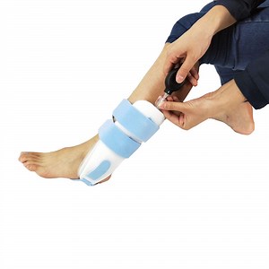 [Hot Item] Adjustable Inflatable Compression Ankle Brace Stirrup Ankle Splint for Sprains Tendonitis