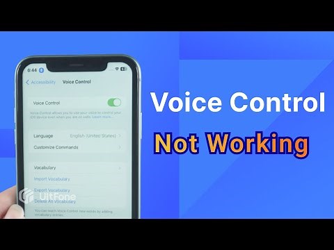 How to Fix Voice Control iPhone Not Working & Unable to Turn on Voice Control Problem