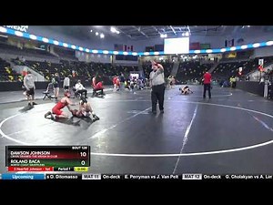 High School Boys 113 Dawson Johnson Crass Trained-The Weigh In Club Vs Roland Baca North Coast Gra