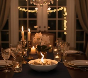 Brasero de table - Centre de table sans fumée pour l'intérieur et l'extérieur - Etsy France