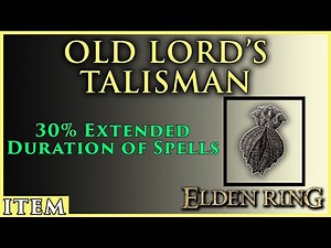 Old Lord's Talisman | Location Quick Guide | Elden Ring