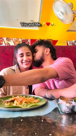 @__riaa_here__ on Instagram: "She found the sweetest way to keep him coming back 😘 Would you do this with your partner? 🫣❤️🧿 . . . . . . . . . . #couplegoals #relationshipgoals #lovereels #trendingreels #viralreels #couplefun #kisschallenge #instareels #lovestory #instareels #couplereels #trendingnow #reelsinstagram #reelitfeelit #explorepage #fyp #pov"