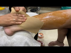 Learn to wax at home, legs, full body, wax eyes and simple method!!￼ The best way to wax!!!