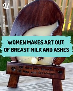 This company use breast milk and ashes to create special memorial pieces ♥️ Tree of Hope Breastmilk Creations | Ultimate