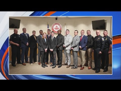 New officers sworn into Danville, Decatur Police Departments