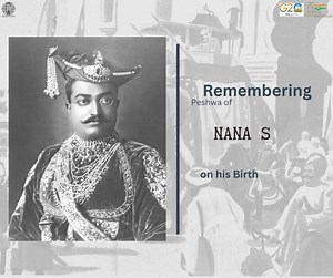 Remembering prominent leader of 1st war of Indian independence, Nana Sahib Peshwa II on his Birth Anniversary. A peshwa of the Maratha empire, #NanaSaheb led the independence struggle against East India Company in #Kanpur. #FreedomFighterofIndia #azaadikaamritmahotsav | Indian Council For Cultural Relations