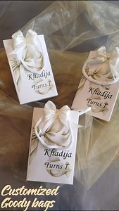 These personalized party goody bags are great for occasions including birthday, bridal showers, wedding or any occasion. Order now by sharing your requirement on inbox or Whatsapp us on 0321 9912345 #birthdaybox #celebration #party #goodybag #aqeeqabag #babyarrival #momtobe #itsagirl #eventplanner #party #babyboy #babygirl #babyshower | Printasy