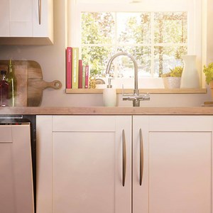We have ½ price on ALL Homebase kitchen door and drawer front ranges PLUS an extra 10% off your entire kitchen and appliances*. So make your dream kitchen a reality. | Homebase