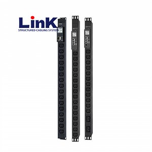 [Hot Item] Vertical Intelligent Server Rack PDU, Power Socket with Switch, Metered-by-Outlet with Switching