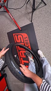 That fresh tire and sealant feeling… hard earned after a serious struggle to get it on 😂 Refresh your ride with Stan’s! Head to stans.com or your local Stan’s dealer to stock up on Tubeless Sealant! #stans #improvetheride #cyclist #tubeless #bikemaintenance | Stans NoTubes