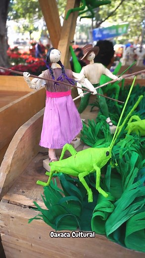 12K views · 216 reactions | Chapulines || Arte con hojas de Totomoxtle || Noche de Rábanos 2023 #OaxacaCultural | Oaxaca Cultural | Facebook