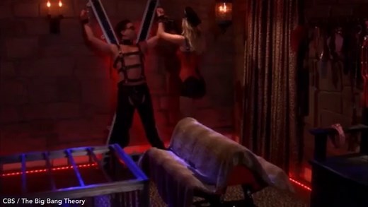 The Big Bang Theory scene that was too hot for TV