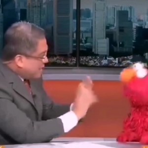 Look at this #throwback exclusive one-on-one interview with Elmo from Sesame Street! #RicoHizon #Elmo #ShareTheLaughter #ShareKindness #SesameStreet | Rico Hizon
