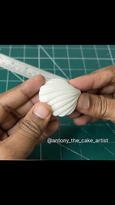 How to make sea shell with fondant . . . #seashell #shell #sea #fondant #fondantfigurine #cake #cakedecorating #antonythecakeartist #reels #viralreels #trending #viralreels #trendingreels | Antony Bidesh