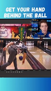 104K views · 1.2K reactions | Ever hear the phrase “get your hand behind the ball” and don’t know what that means? Here, I use a few professional releases to show what the optimal hand position is in bowling! | ZVL Bowling | Facebook