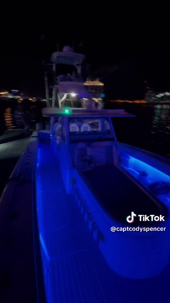 Baddest boat on the planet, fishing team “on the fence” getting ready for blast off.