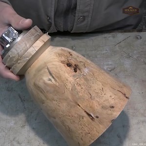 129K views · 1.2K reactions | Crafting a CHERRY Burl Vase | Sprague Woodturning | Facebook