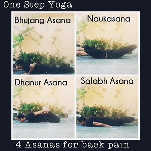 4 SIMPLE ASANAS FOR BACK PAIN In lock down period, sitting for prolonged period may create spasm in your back muscles. Do these simple Asanas at your home, to get relief from #back_pain. #lock_down #back_pain | Krishna Lifestyle