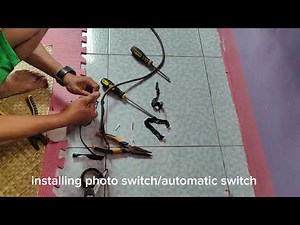 Quick installation of photo switch