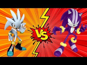 Silver The Hedgehog VS Darkspine Sonic