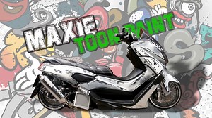 Graffiti treatment - Yamaha NMAX Stance Owner: Paolo Mashor Builder: Torio Paint KASE | All About Wheels Manila