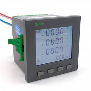 [Hot Item] Multi-Function Power Meter with LED/LCD Display Energy Meter Panel Meter for Power Monitoring