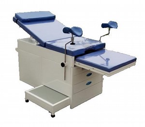 [Hot Item] High Quality Medical Hospital Clinic Obstetric Gynecology Women Patient Examination Medical Bed with Drawers